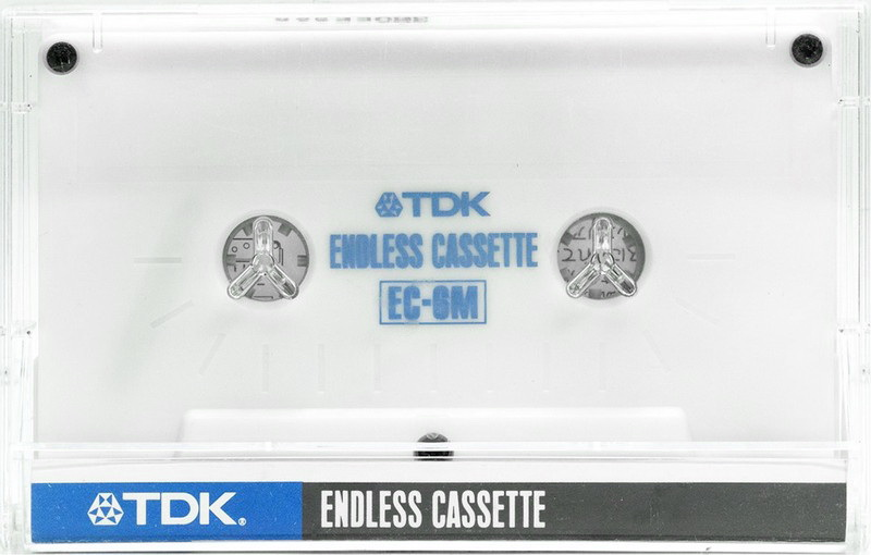 Compact Cassette TDK EC Endless 6 "EC-6M" Endless Cassette 1987 North America