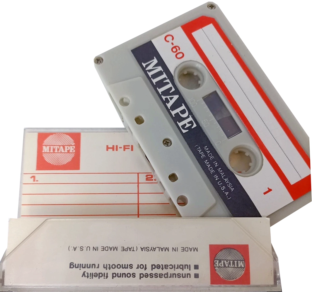 Compact Cassette Mitape 60 Type I Normal 1978 Malaysia