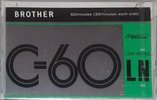 Compact Cassette Brother LN 60 Type I Normal Japan