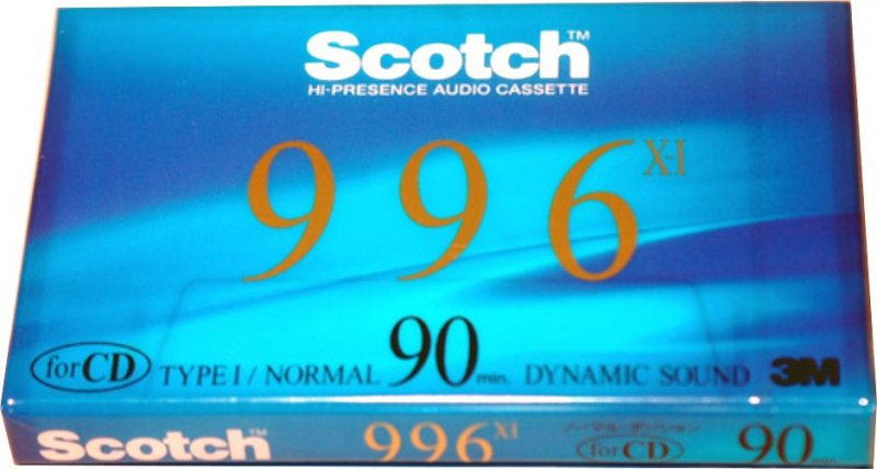 Compact Cassette: 3M Scotch - 996 X-I 90