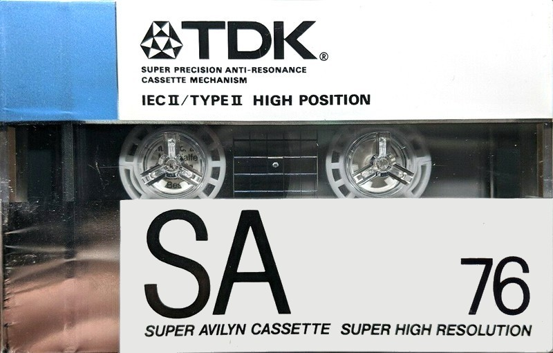 Compact Cassette: TDK  - SA 76