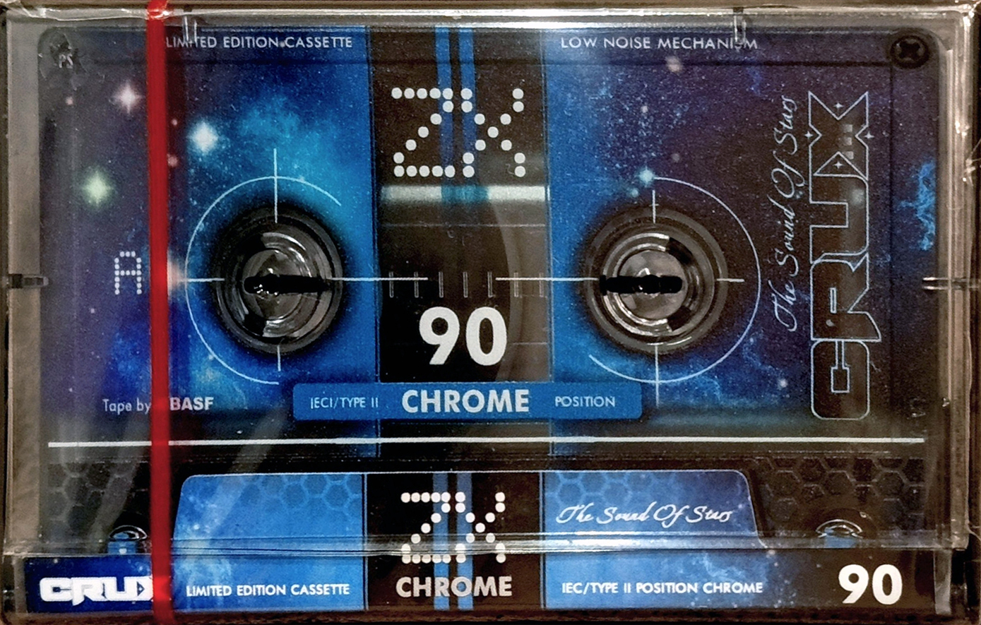 Compact Cassette CRUX ZX 90 Type II Chrome 2021 Worldwide