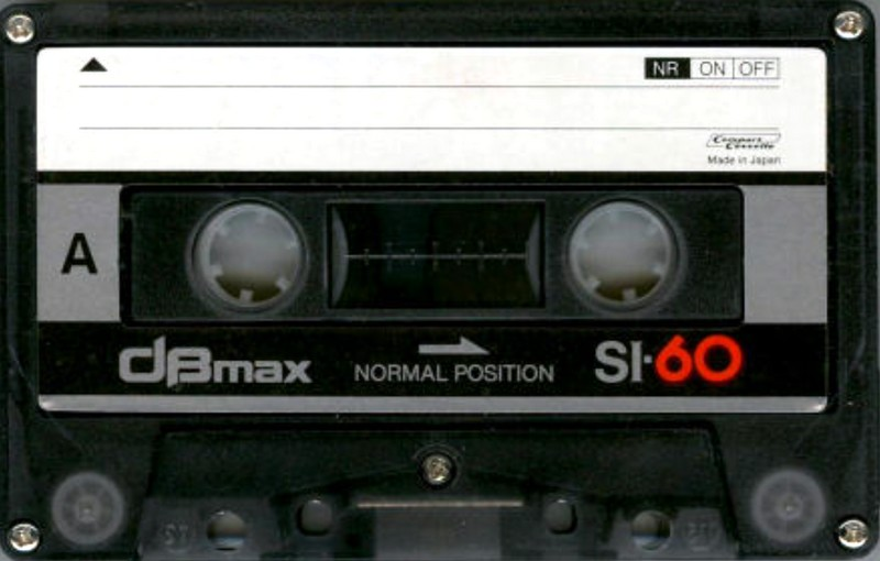 Compact Cassette dBMax SI 60 Type I Normal 1986 Japan