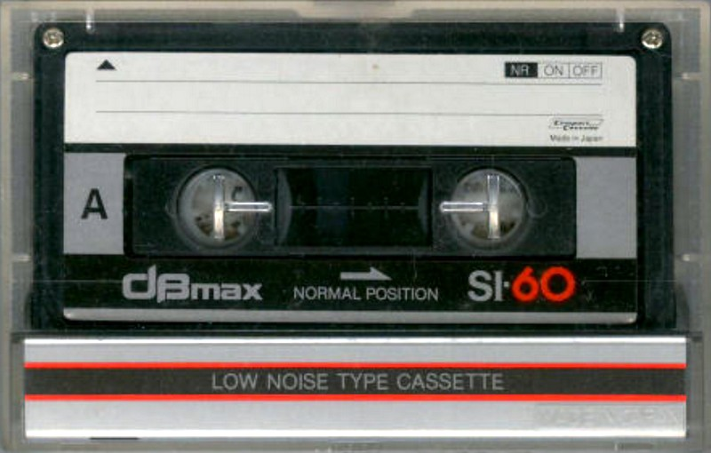 Compact Cassette dBMax SI 60 Type I Normal 1986 Japan
