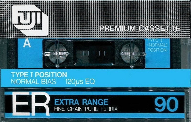 Compact Cassette Fuji ER 90 Type I Normal 1980 Japan
