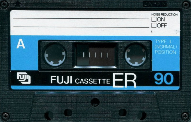 Compact Cassette Fuji ER 90 Type I Normal 1980 Japan