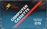 Compact Cassette Peak Power 15 Computer Cassette Unknown Country