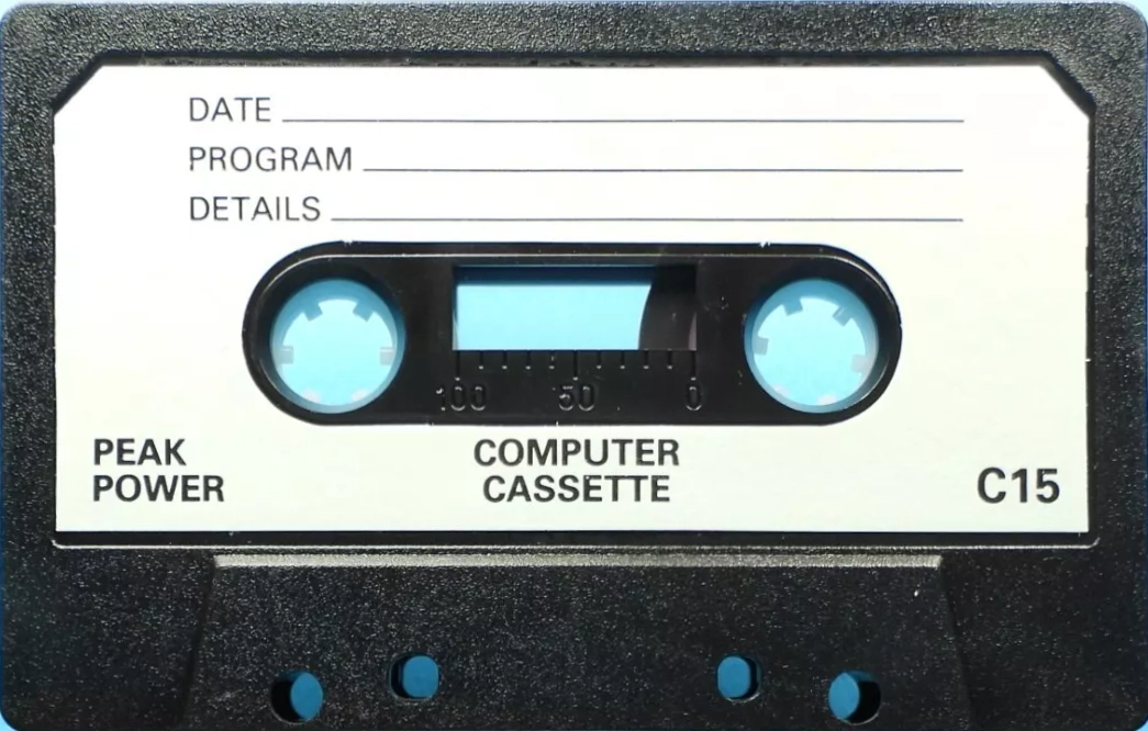 Compact Cassette Peak Power 15 Computer Cassette Unknown Country