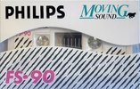 Compact Cassette Philips FS 90 "Moving Sound" Type I Normal 1984 Europe