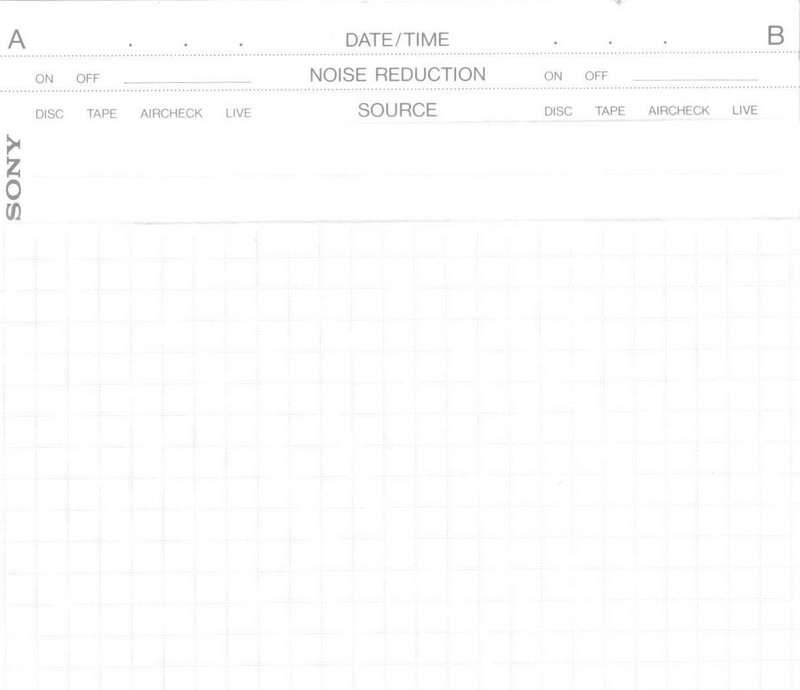 Compact Cassette Sony UX 46 Type II Chrome 1989 Japan