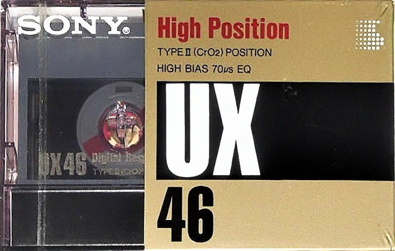 Compact Cassette: Sony  - UX 46