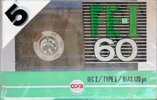 5 pack Cora Fe-I 60 Type I Normal 1993 Belgium