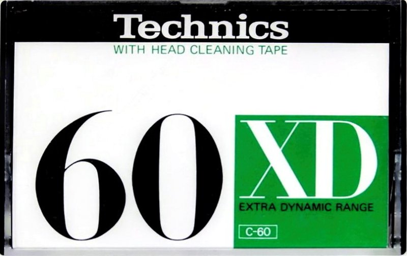 Compact Cassette: Matsushita Technics - XD 60