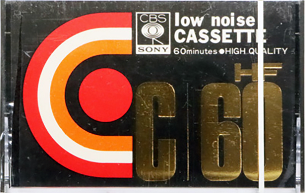 Compact Cassette CBS / Sony HF 60 Type I Normal 1972 Japan