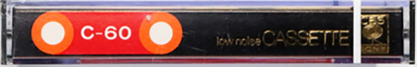 Compact Cassette CBS / Sony HF 60 Type I Normal 1972 Japan