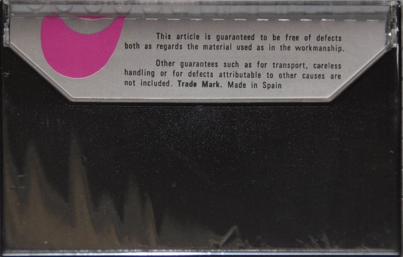 Compact Cassette Holiday 46 Type I Normal 1982 Spain
