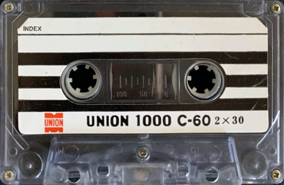 Compact Cassette Union 1000 60 Type I Normal South Korea