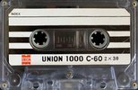 Compact Cassette Union 1000 60 Type I Normal South Korea