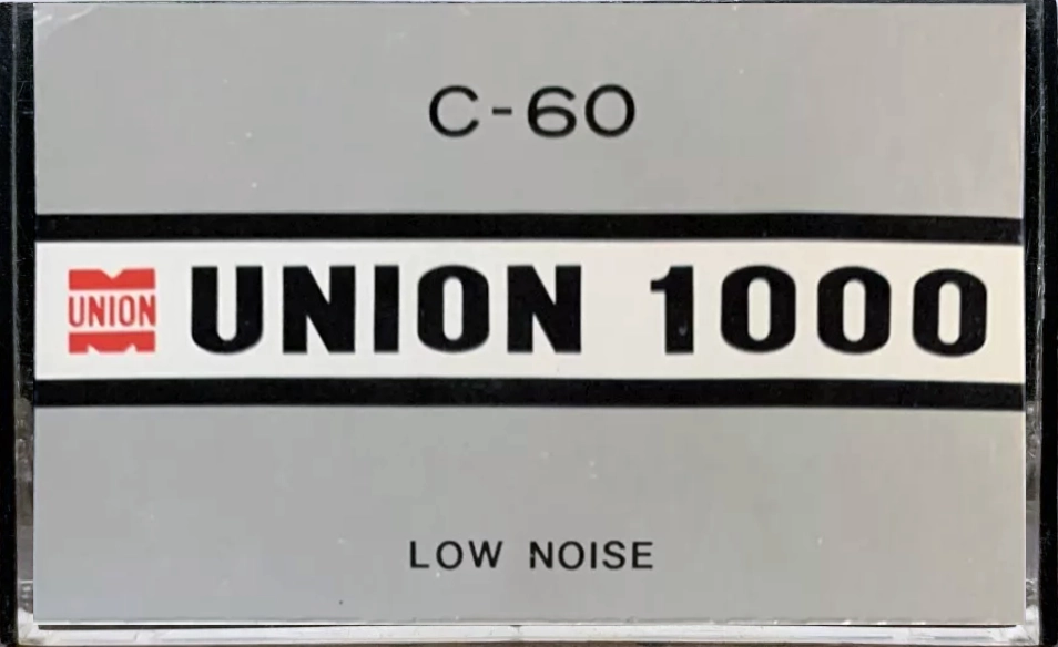 Compact Cassette Union 1000 60 Type I Normal South Korea