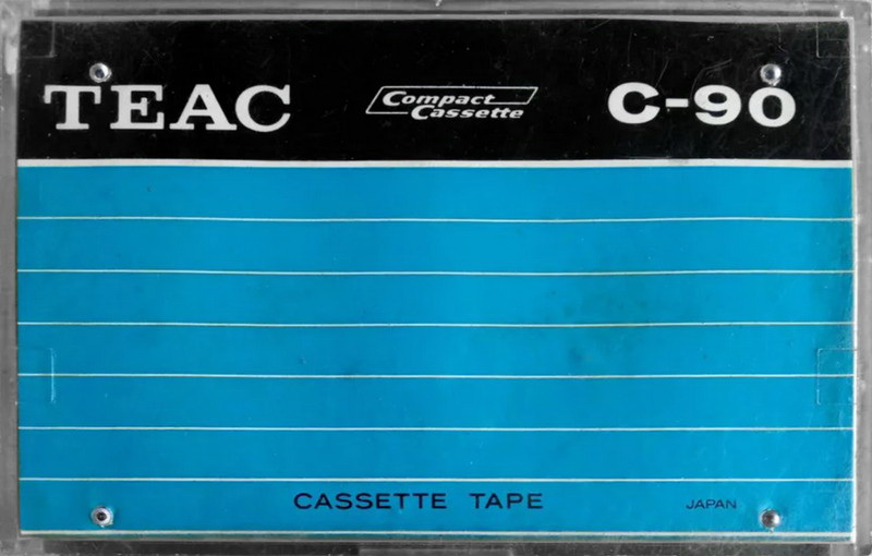 Compact Cassette Teac 60 Type I Normal 1970 Japan