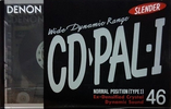 Compact Cassette Denon CD/PAL Slender 46 Type I Normal 1990 Japan