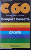 Compact Cassette Crown / Crown Radio Corporation 60 Type I Normal 1979 Europe