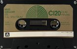 Compact Cassette Miles Gregory LTD. 120 "Full Spectrum" Type I Normal UK