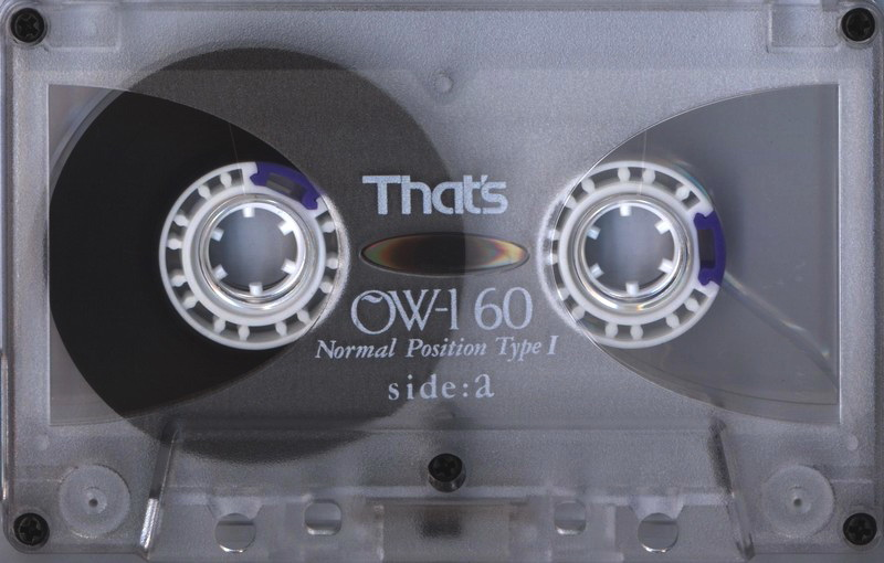 Compact Cassette Thats OW-1 60 Type I Normal 1991 Japan