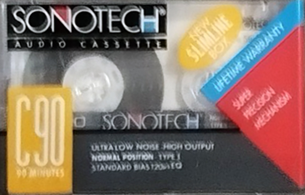Compact Cassette Sonotech 90 Type I Normal Southern Africa