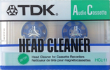 Compact Cassette TDK "HCL-11" Cleaning Cassette 1987 Japan