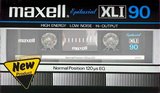 Compact Cassette Maxell XLI-S 90 Type I Normal 1982 Japan
