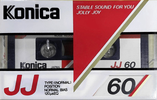 Compact Cassette Konica JJ 60 Type I Normal 1984 Japan