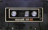 Compact Cassette Maxell XLII 46 Type II Chrome 1978 Japan