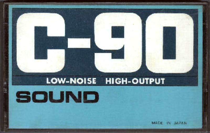 Compact Cassette:  Sound -  90