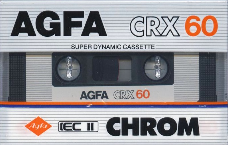 Compact Cassette: AGFA  - CRX 60