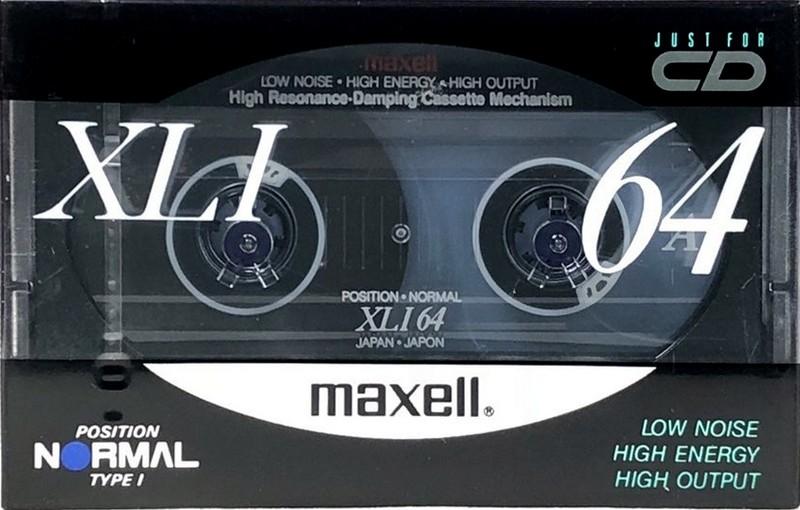 Compact Cassette: Maxell / Hitachi Maxell - XLI 64