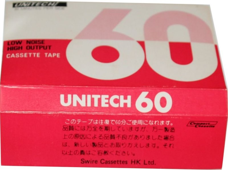 Compact Cassette Unitech 60 Type I Normal 1979 Japan