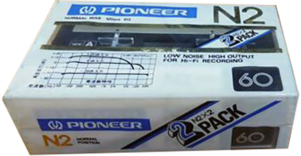 2 pack Pioneer N2 60 Type I Normal 1980 Japan
