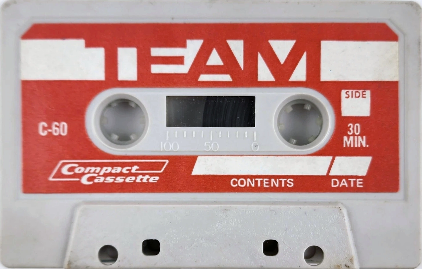 Compact Cassette Team 60 Type I Normal USA