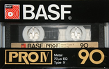 Compact Cassette BASF PRO 90 "PRO IV" Type IV Metal 1982 Japan