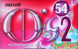 Compact Cassette Maxell CD`s II / CD`s 2 54 "CDS2-54L" Type II Chrome 1997 Japan