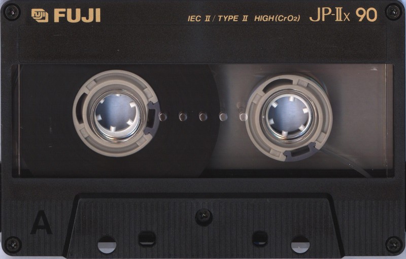 2 pack Fuji JP-IIx 90 Type II Chrome 1989 Europe