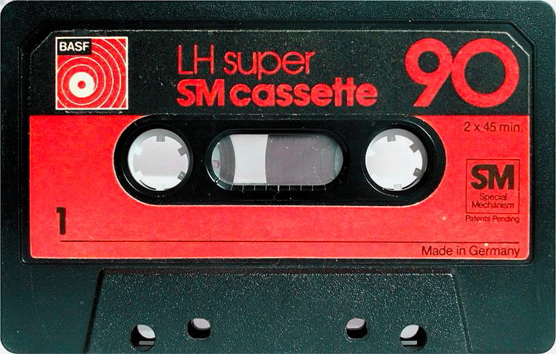 Compact Cassette: BASF  - LH Super 90