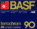 Compact Cassette BASF Ferrochrom 90 Type III Ferro Chrome 1976 Europe