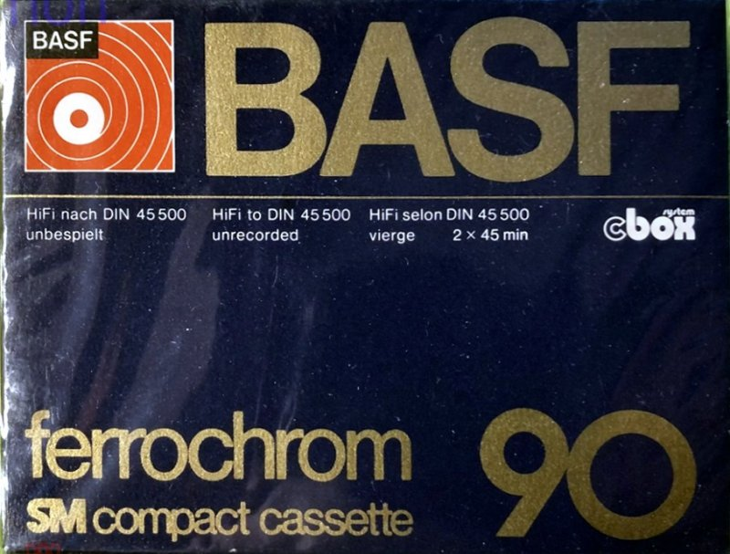 Compact Cassette: BASF  - Ferrochrom 90