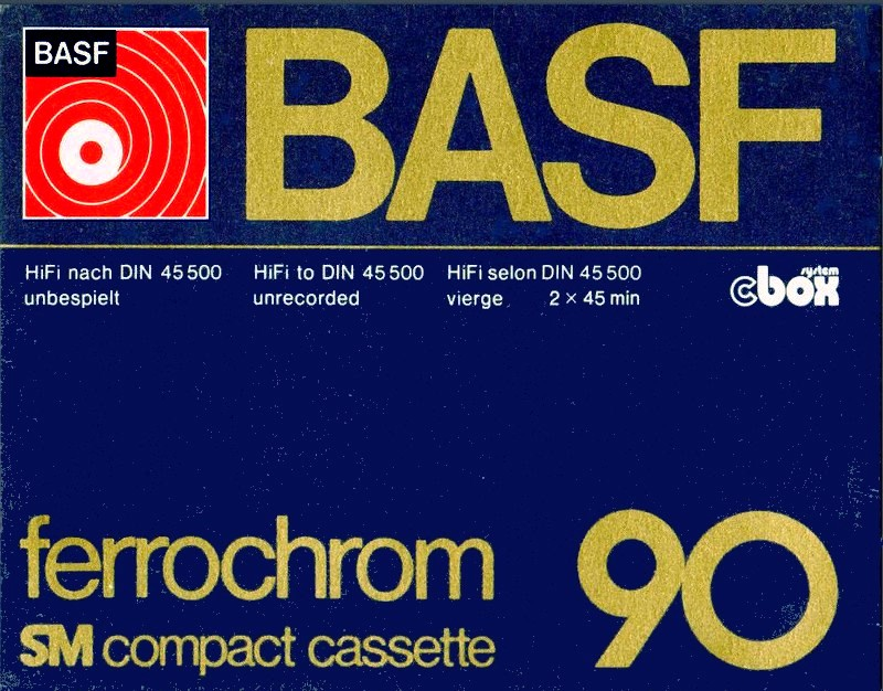 Compact Cassette: BASF  - Ferrochrom 90