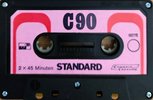 Compact Cassette Standard 90 "black" Type I Normal 1974 UK