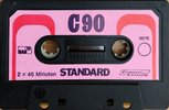 Compact Cassette Standard 90 "black" Type I Normal 1974 UK