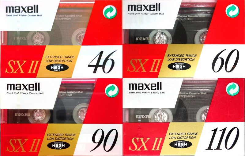 Compact Cassette: Maxell / Hitachi Maxell - SX II 46