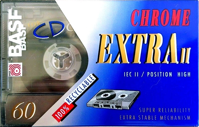 Compact Cassette: BASF  - Chrome Extra II 60